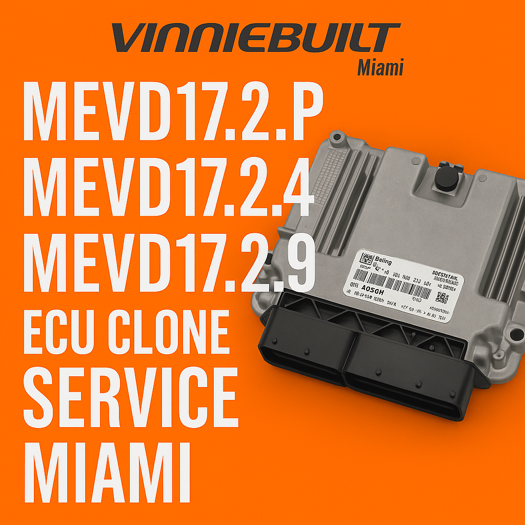 MEVD17.2.P / MEVD17.2.4 / MEVD17.2.9 ECU Clone Service