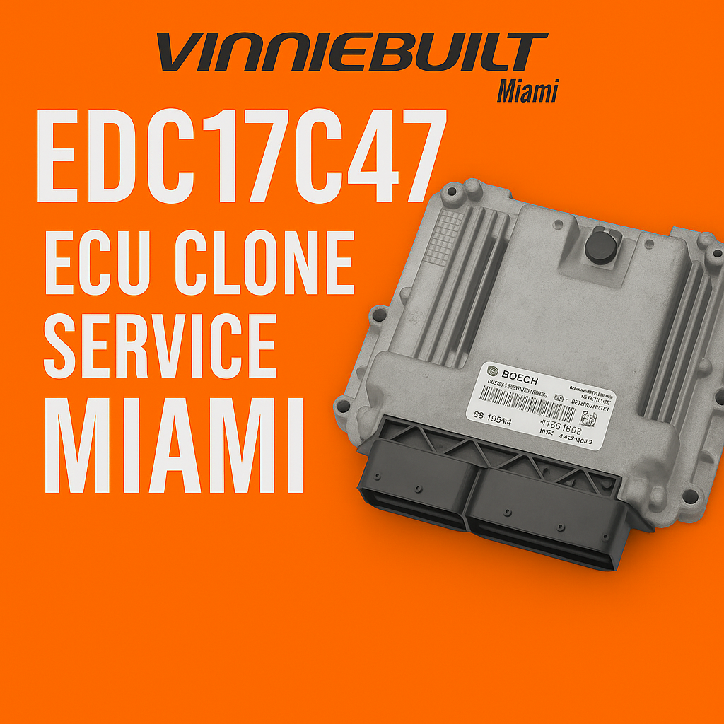 EDC17C47 ECU Clone Service