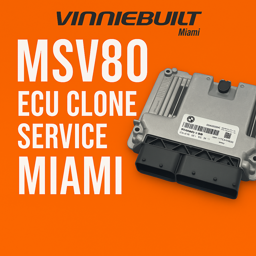 MSV80 ECU Clone Service