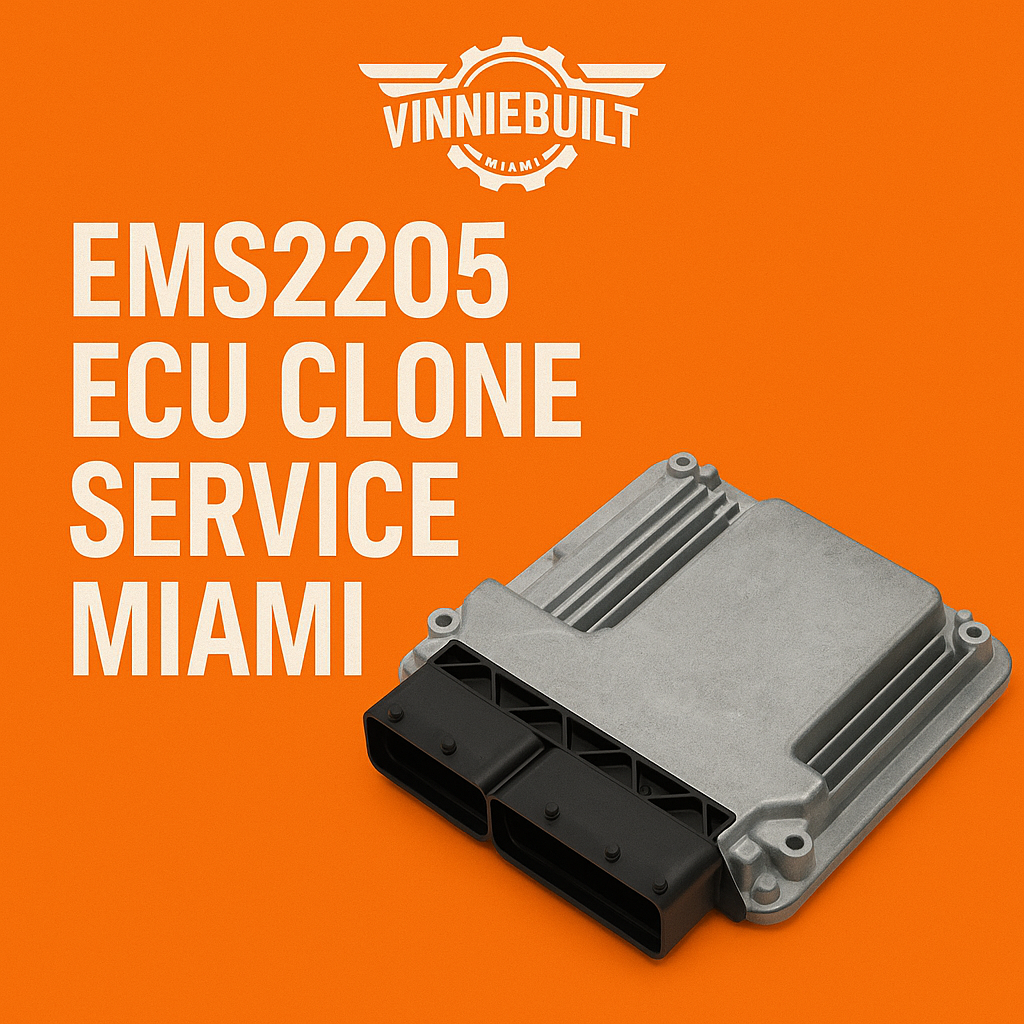 EMS2205 ECU Clone Service