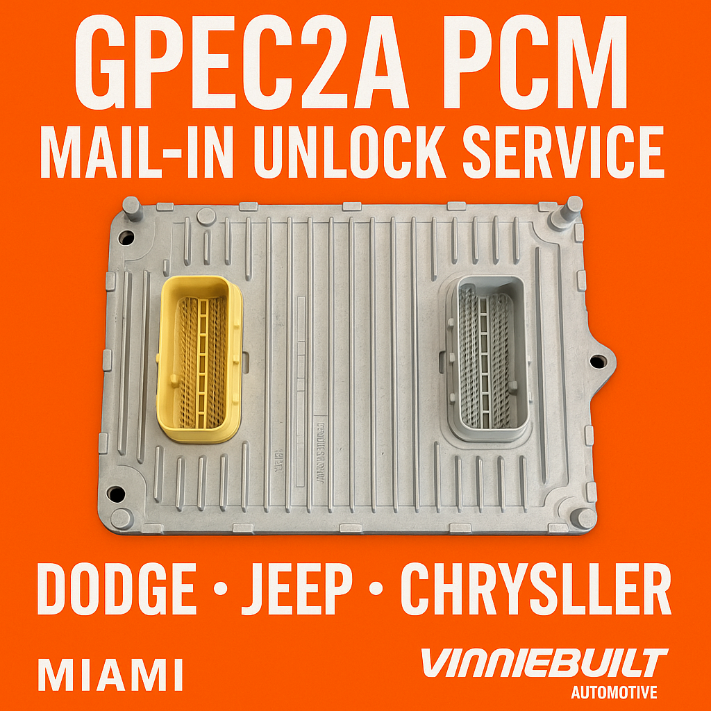 GPEC2A PCM Mail-In Unlock Service – Dodge / Jeep / Chrysler