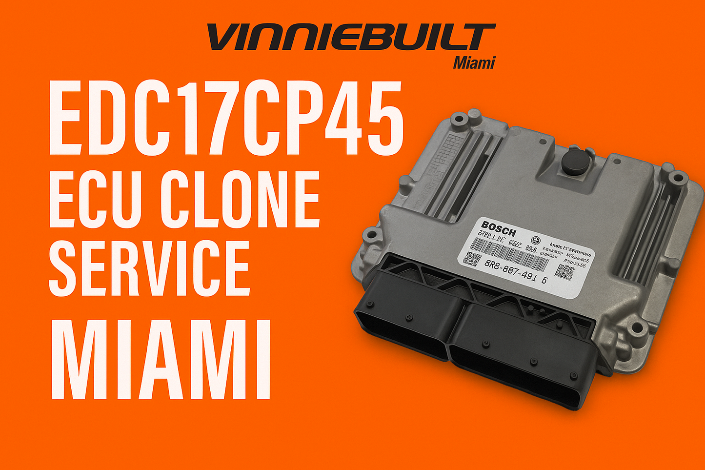 EDC17CP45 ECU Clone Service