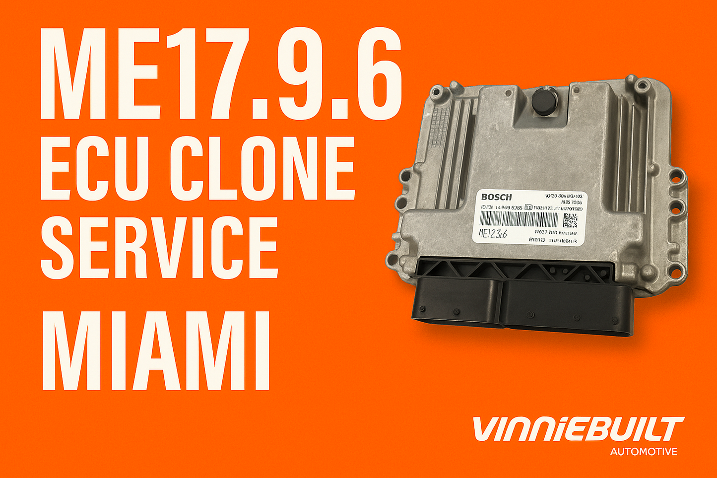 ME17.9.6 ECU Clone Service