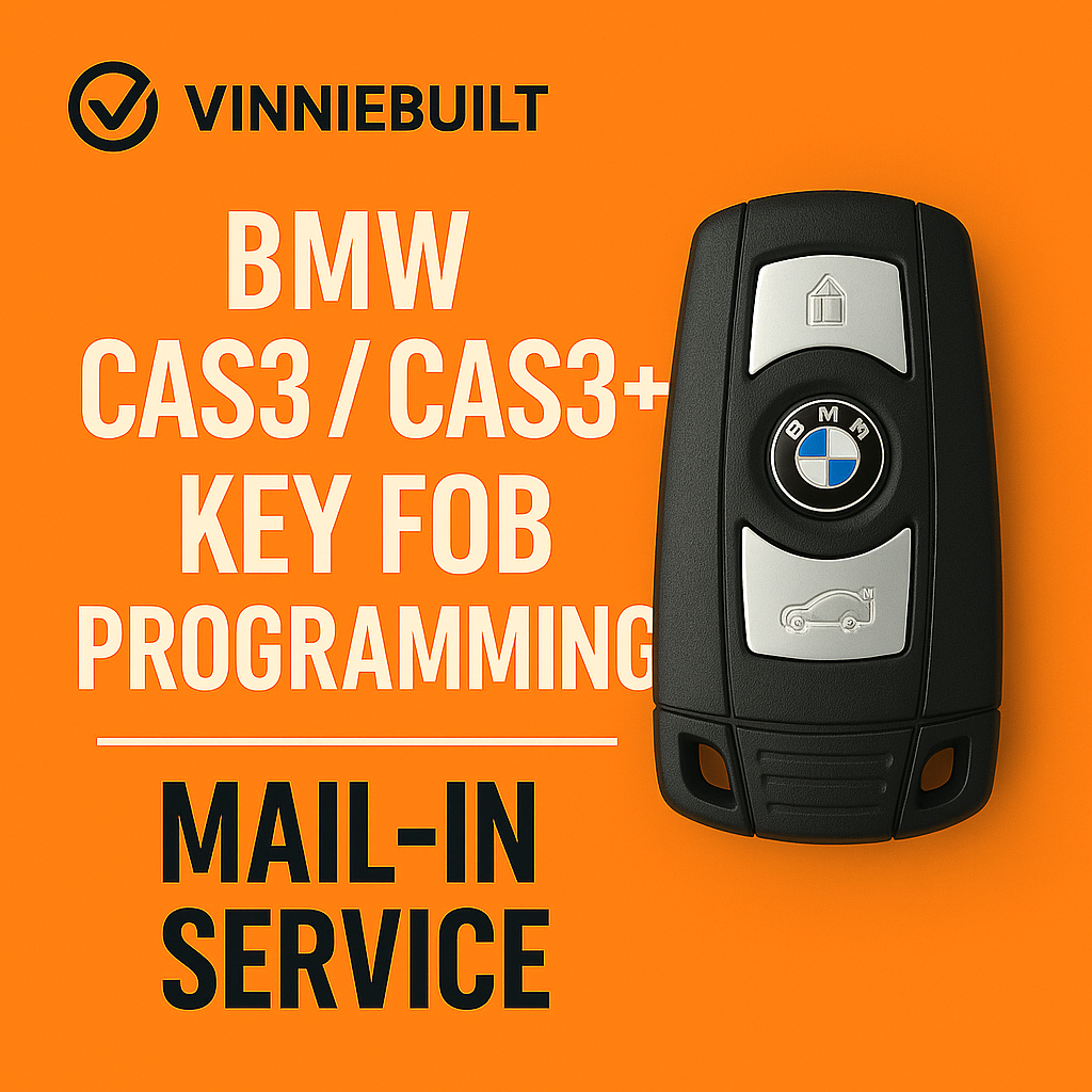 BMW CAS3 / CAS3+ Key Fob Programming – Mail-In Service