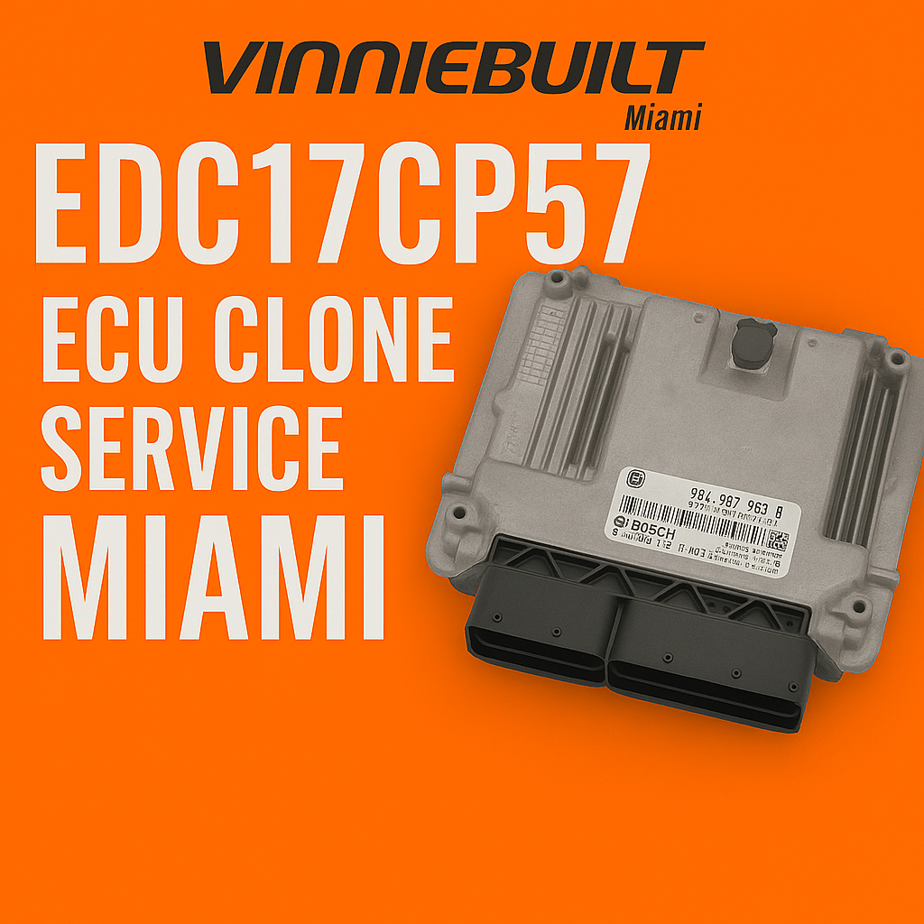 EDC17CP57 ECU Clone Service