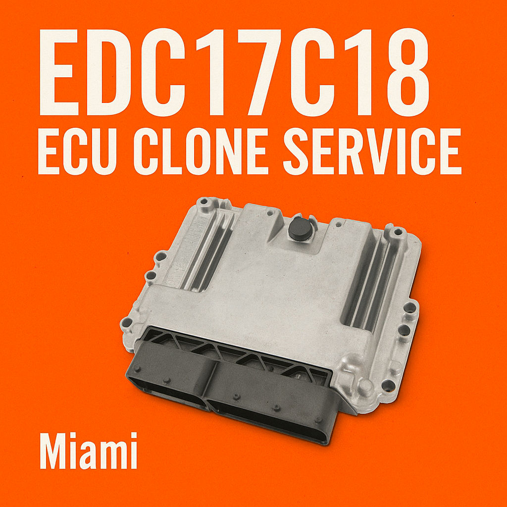 EDC17C18 ECU Clone Service