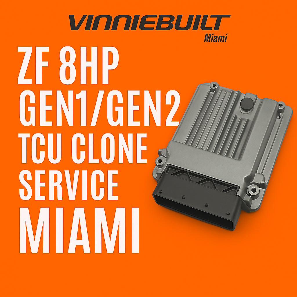 ZF 8HP Gen1 / Gen2 TCU Clone Service