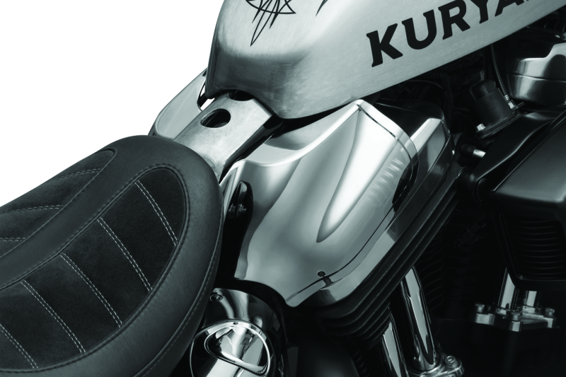 Kuryakyn Saddle Shields 14-Up XL With Peanut Style Tanks - Smoke