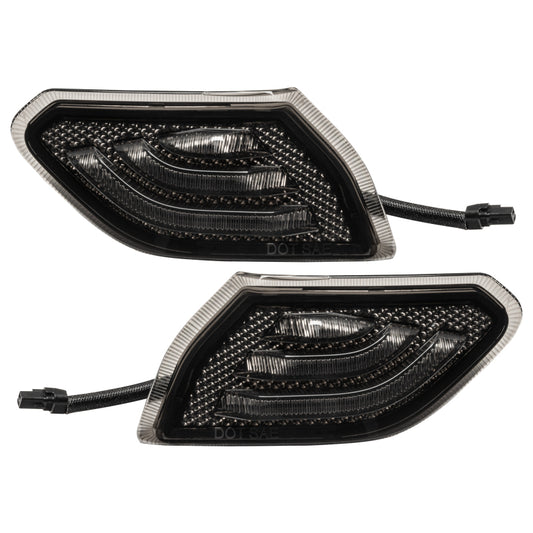 Oracle Jeep Wrangler JL Smoked Lens LED Front Sidemarkers
