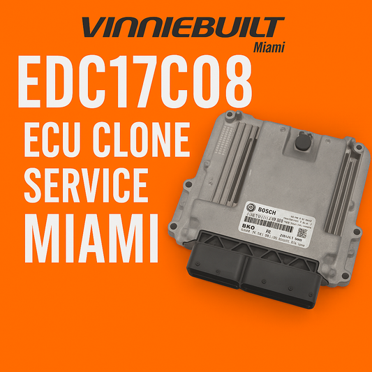 EDC17C08 ECU Clone Service