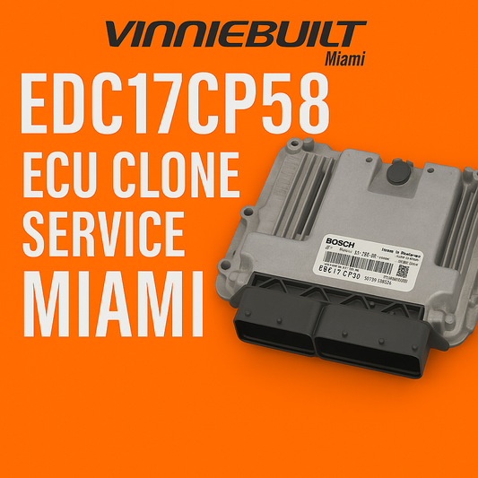 EDC17CP58 ECU Clone Service