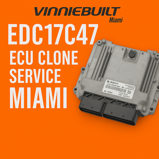 EDC17C47 ECU Clone Service