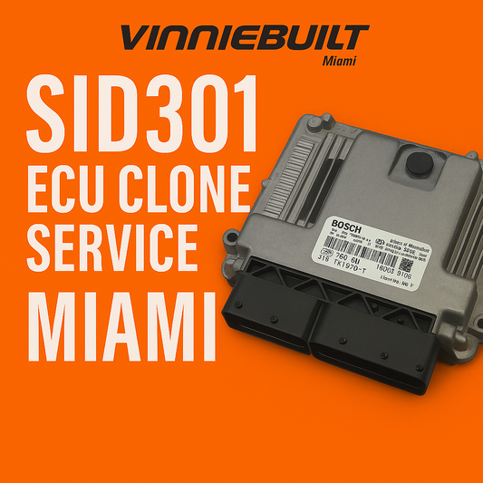 SID301 ECU Clone Service