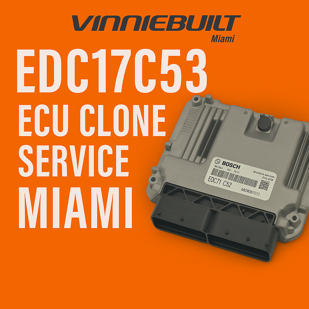 EDC17C53 ECU Clone Service