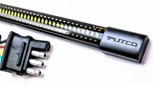 Putco 60in Red Blade LED Tailgate Light Bar for Ford Trucks w/ Blis and Trailer Detection
