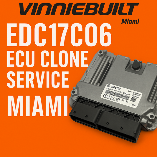 EDC17C06 ECU Clone Service