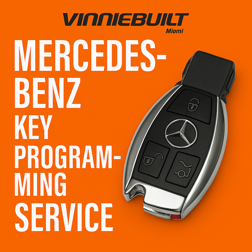 Mercedes-Benz Key + Programming Service – VINNIEBUILT