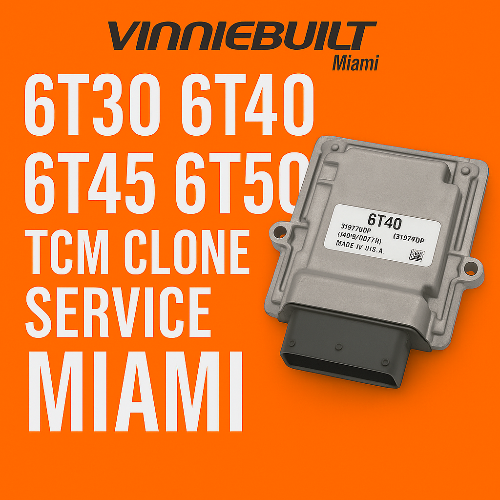 6T30 / 6T40 / 6T45 / 6T50 TCM Clone Service