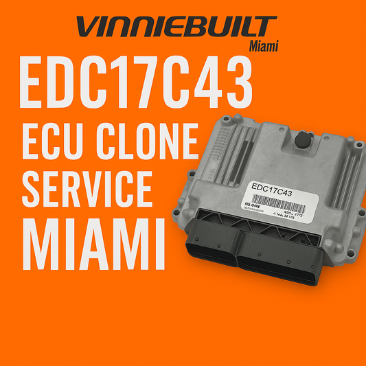 EDC17C43 ECU Clone Service