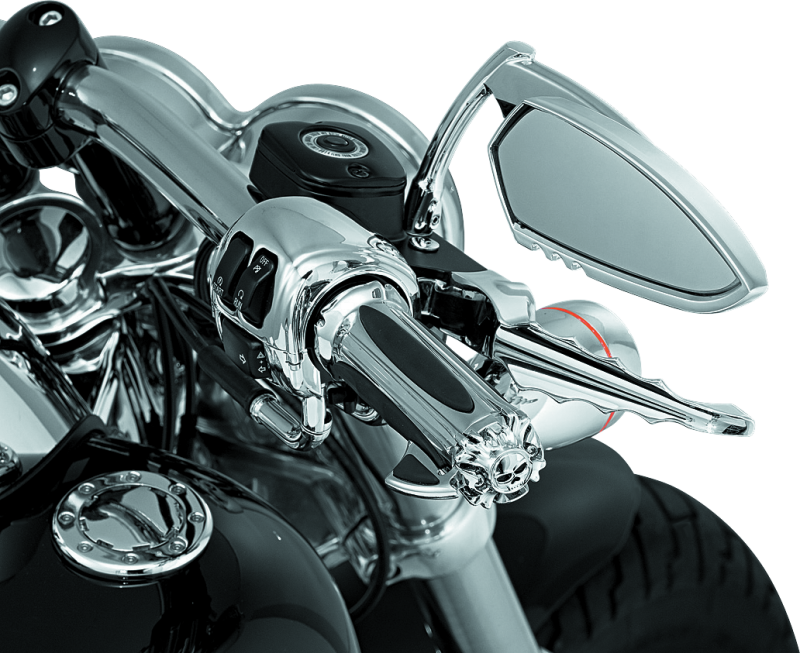 Kuryakyn Zombie Grips With Throttle Boss Dual Cable Chrome