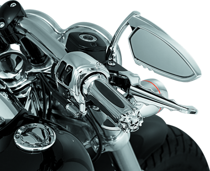 Kuryakyn Zombie Grips With Throttle Boss Dual Cable Chrome