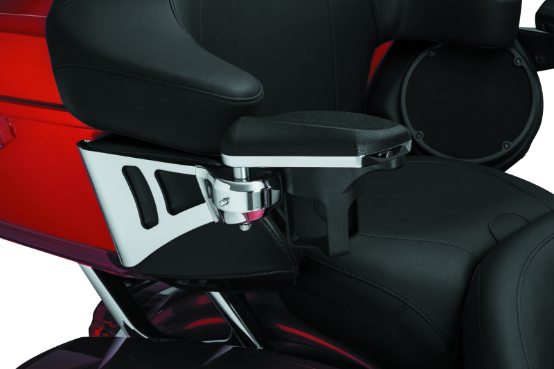 Kuryakyn Passenger Armrests 14-Up Touring and Tri Glide Chrome