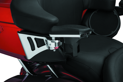 Kuryakyn Passenger Armrests 14-Up Touring and Tri Glide Chrome