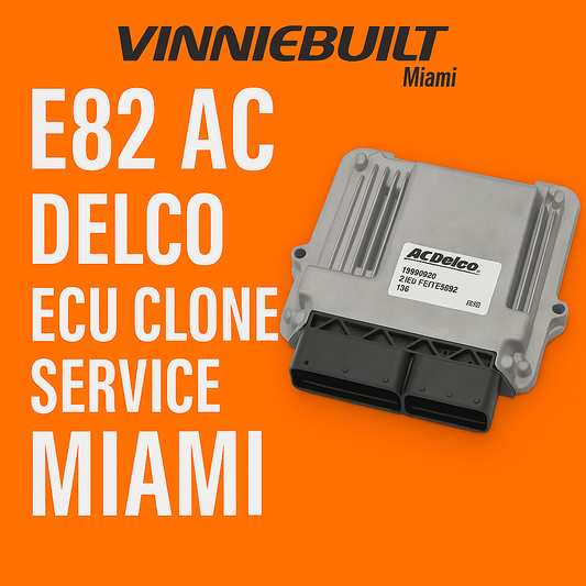 E82 AC Delco ECU Clone Service
