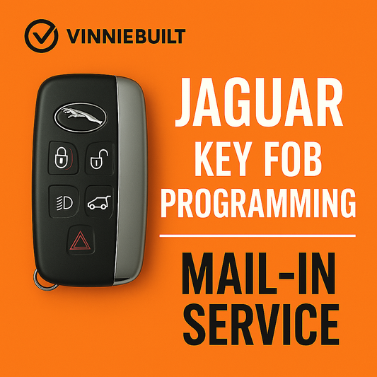 Jaguar Key Fob + Programming Service