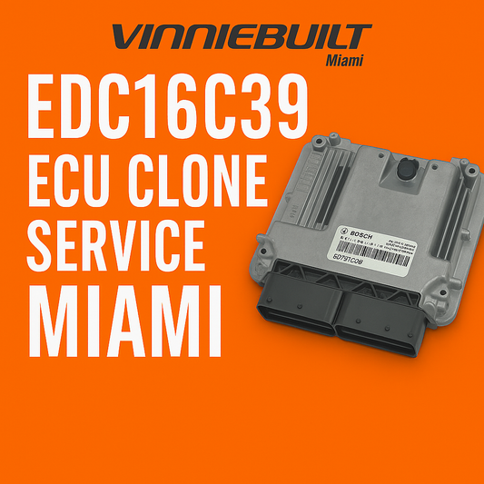 EDC16C39 ECU Clone Service