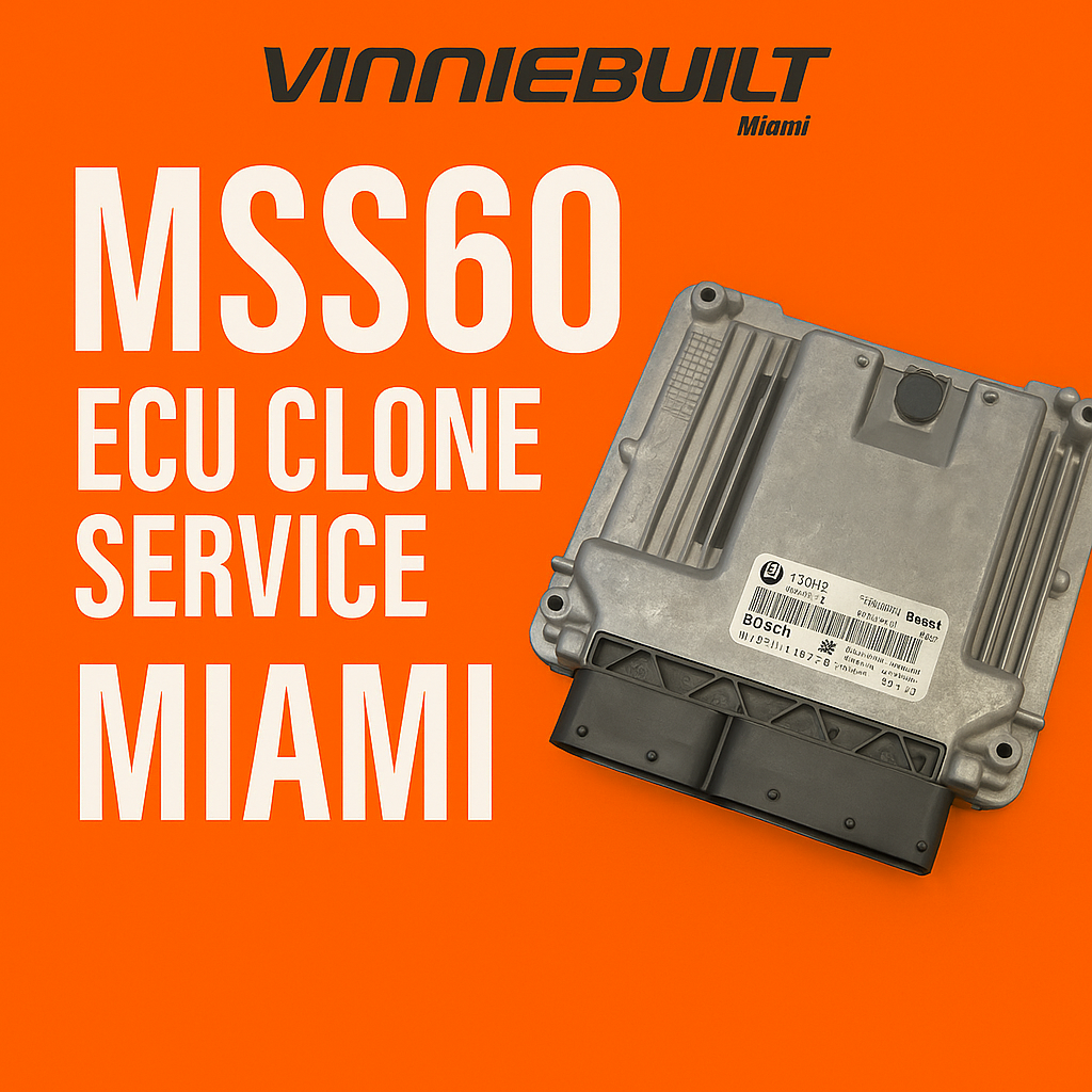 MSS60 ECU Clone Service