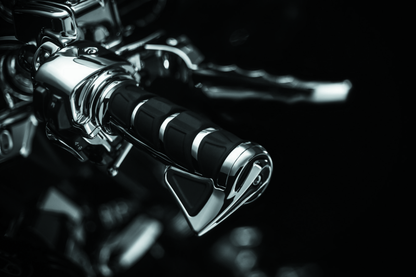 Kuryakyn Kinetic Grips Dual Cable Chrome