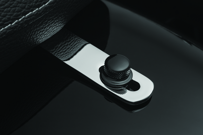 Kuryakyn Indian Quick Release Seat Screw(Scout Models With Passenger Seat) - Black