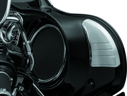 Kuryakyn Tri-Line Inner Fairing Cover Plates Chrome