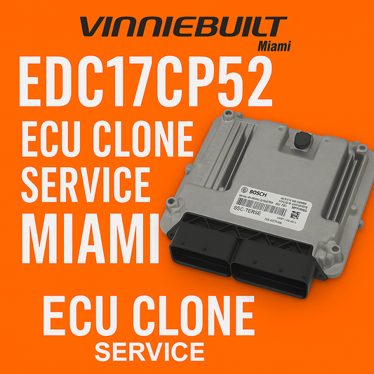 EDC17CP52 ECU Clone Service