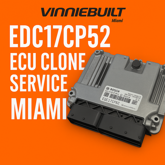 EDC17CP52 ECU Clone Service