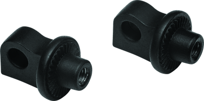 Kuryakyn Splined Peg Adapter Satin Black