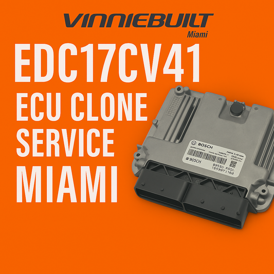 EDC17CV41 ECU Clone Service