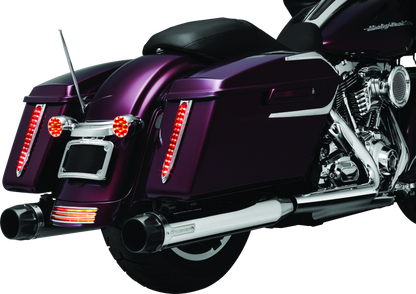 Kuryakyn Rear Fender Accents FLHRXS / FLHX/FLHXS / FLTRX/XS Models Chrome
