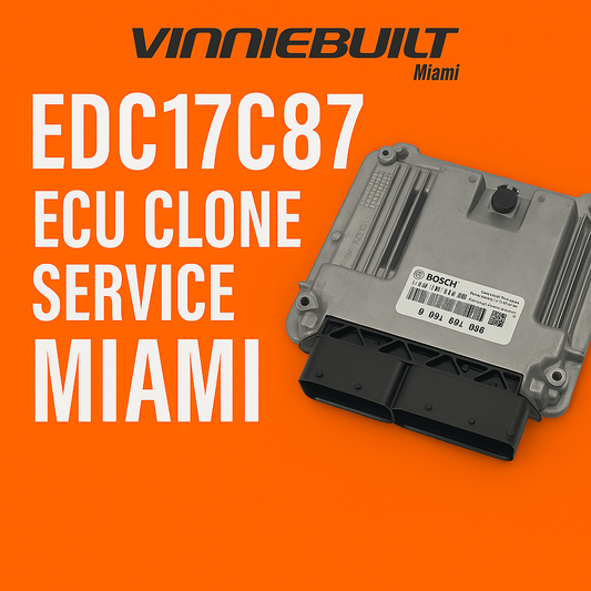 EDC17C87 ECU Clone Service