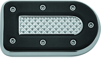Kuryakyn Heavy Industry Brake Pedal Pad FX Models Chrome