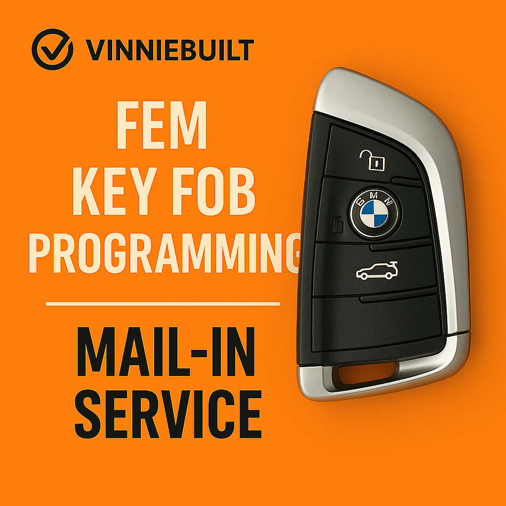 BMW FEM Key Fob + Programming Service