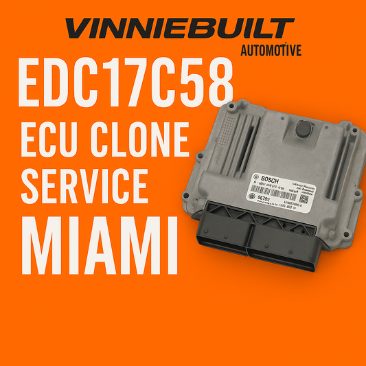 EDC17C58 ECU Clone Service