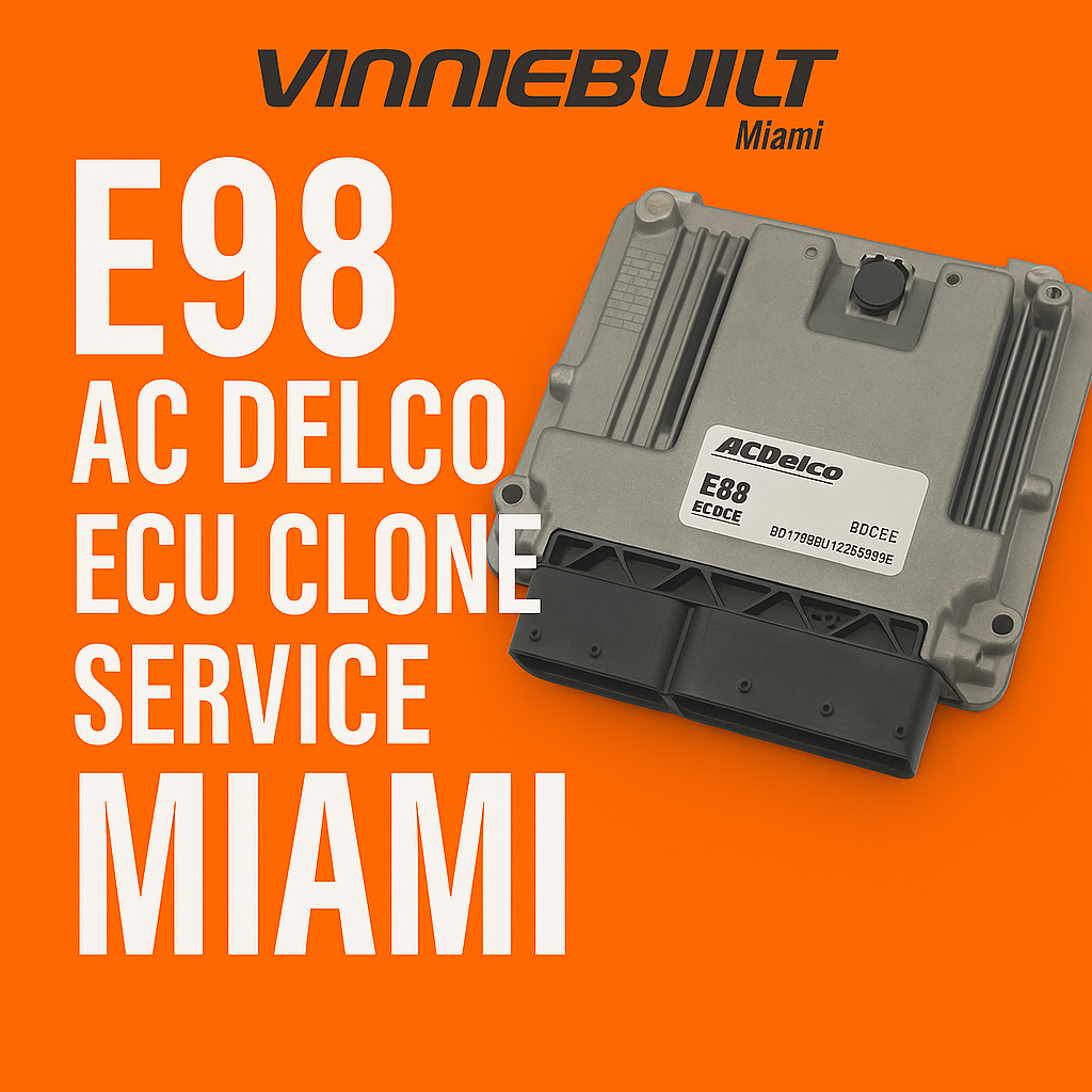 E98 AC Delco ECU Clone Service