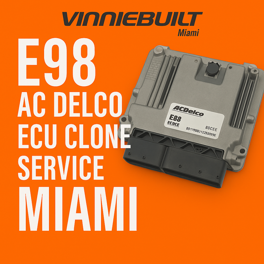 E98 AC Delco ECU Clone Service