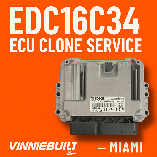 EDC16C34 ECU Clone Service