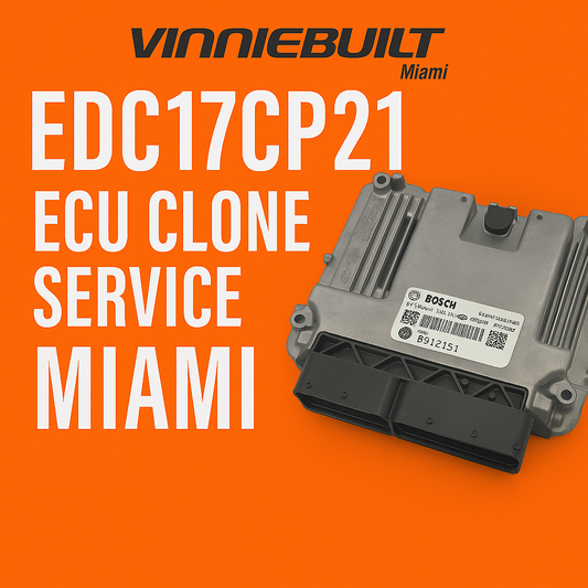 EDC17CP21 ECU Clone Service