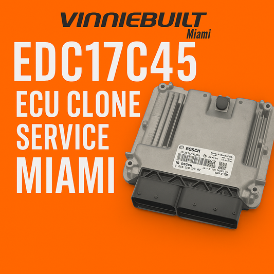 EDC17C45 ECU Clone Service