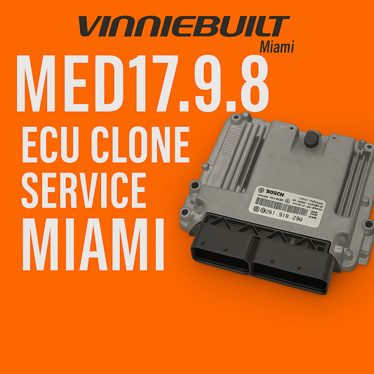 MED17.9.8 ECU Clone Service