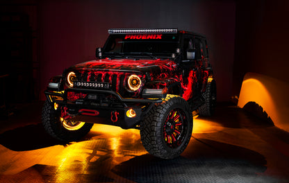 Oracle Bluetooth + RF Underbody Rock Light Kit - 8 PCS - ColorSHIFT